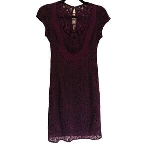 Nanette Lepore Crochet Dress Size 0